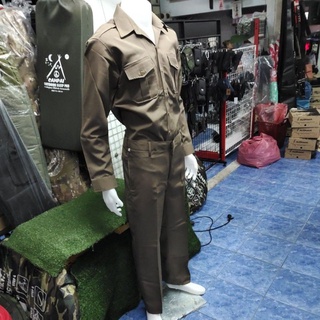 ภาพขนาดย่อของภาพหน้าปกสินค้าชุดกากีตำรวจสำเร็จรูปอาสาตำรวจ จากร้าน kasem.shop บน Shopee