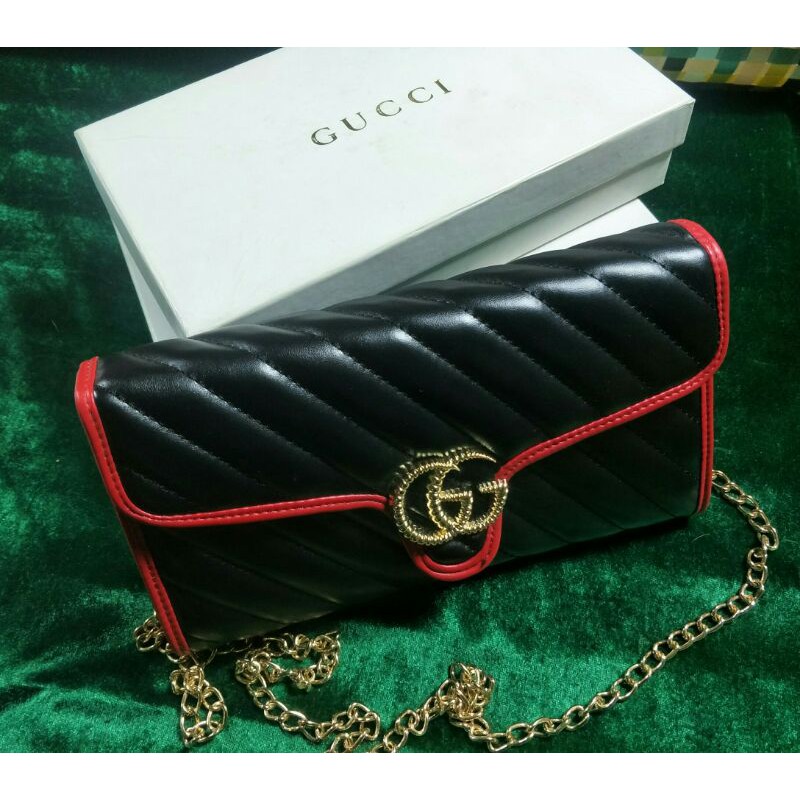 ลดล้างสต็อกกระเป๋าครัช-gucci-สายโซ่สะพายข้าง