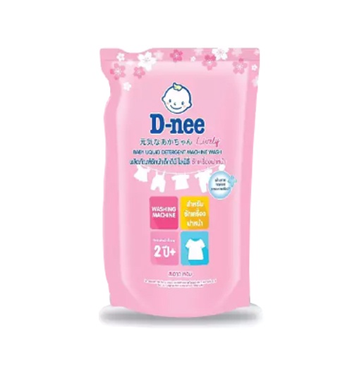 d-nee-ดีนี่-ผลิตภัณฑ์ซักผ้าเด็ก-กลิ่น-ไลฟ์ลี่-สำหรับเครื่องซักผ้า-ถุงเติม-600-มล