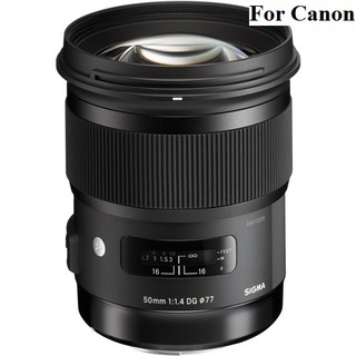 Sigma 50mm f/1.4 DG HSM Art Lens - [For Canon EF]