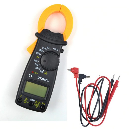 เครื่องมือวัดไฟฟ้า-แคบมป์มิเตอร์-มิเตอร์วัดกระแสและแรงดันไฟฟ้า-digital-clamp-meter-dt3266l