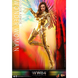 พร้อมส่ง! ฟิกเกอร์  Hot Toys MMS577 Wonder Woman 1984 1/6 Golden Armor Wonder Woman