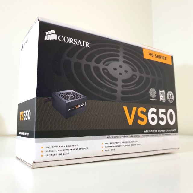 CORSAIR 650W VS650 ( 80+ WHITE ) | Shopee Thailand
