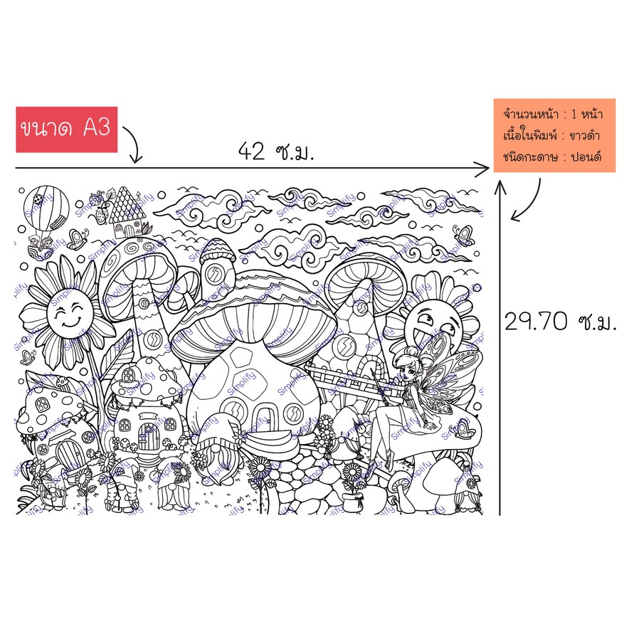 โปสเตอร์-ภาพวาดระบายสี-เทพนิยาย1