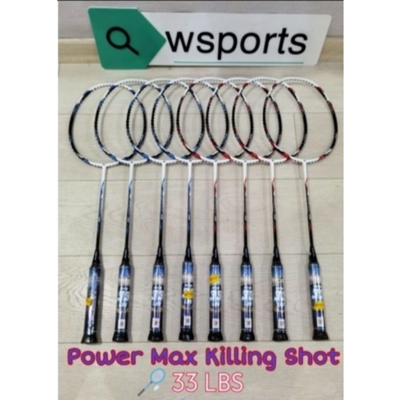 ไม้แบดมินตัน Power Max Killing Shot แบบดั้งเดิม | Shopee Thailand