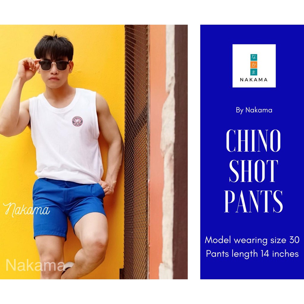 ภาพสินค้ากางเกงขาสั้น14" นิ้วกางเกงขาสั้นผู้ชายกางเกงขาสั้นสไตล์เกาหลี จากร้าน navamanshop บน Shopee ภาพที่ 1