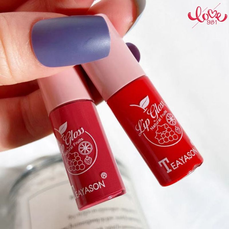 Teayason ลิปจิ๋ว ลิปกลอสแท่งเล็ก เบอร์06 สีสวย มีกลิตเตอร์ สำหรับพกพา ...