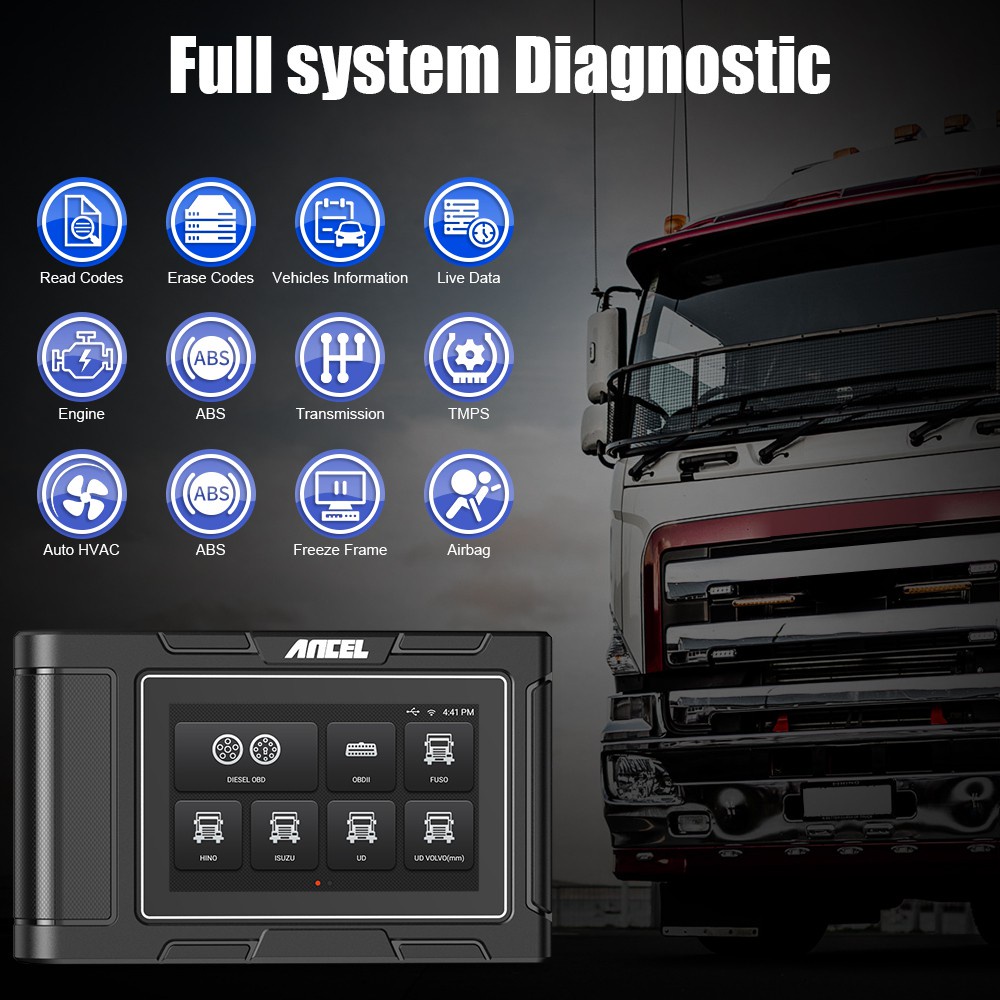 ancel-hd3200-เครื่องสแกนเนอร์-obd2-dpf-regeneration-รีเซ็ตน้ํามัน-และเครื่องมือวิเคราะห์ดีเซล-สําหรับรถยนต์-รถบรรทุก-fuso-hino-isuzu-ud