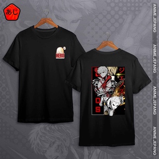 เสื้อยืด พิมพ์ลายอนิเมะ ONE PUNCH MAN Genos Demon Cyborg Saitama Sense พรีเมี่ยม สําหรับผู้ชายหนา