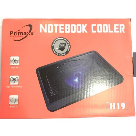 ภาพหน้าปกสินค้าพัดลมโน๊ตบุ๊ค พัดลมระบายความร้อน Cooling Pad notebook H-19 จากร้าน busara_cat บน Shopee
