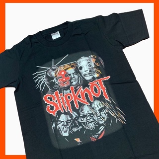 เสื้อยืดพิมพ์ลายแฟชั่น 🔥 เสื้อวงดนตรีสายร็อค Slipknot⚡️ สายสินเทจ สายแฟชั่นห้ามพลาด ราคาถูก พร้อมส่ง 🔥