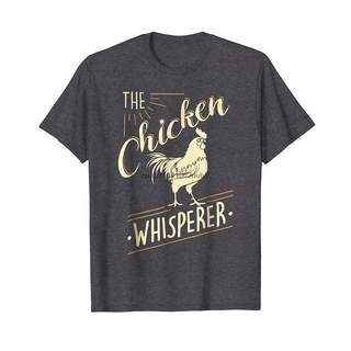 เสื้อยืดพิมพ์ลายแฟชั่น เสื้อยืดแขนสั้น พิมพ์ลาย The Chicken Whisperer สําหรับผู้ชาย