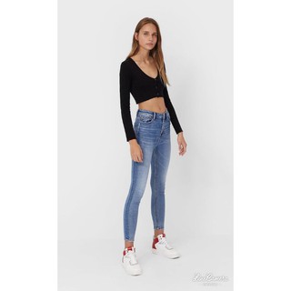 STR 👖STRADIVARIUS SUPER HIGH WAIST SKINNY JEANS กางเกงยีนส์ขายาวสกินนี่เอวสูงแบรนด์