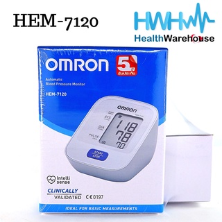 สินค้า Blood Pressure Monitor Omron HEM-7120 เครื่องวัดความดันโลหิตดิจิตอล