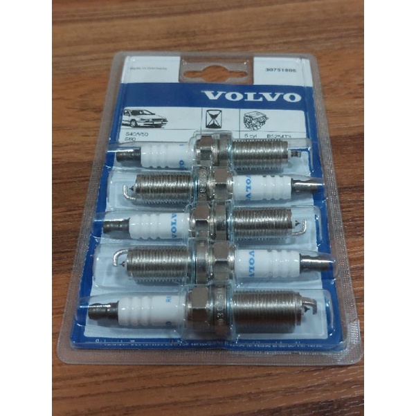 gf52-genuine-volvo-new-c30-c70-s40-v50-s60-turbo-v70r-s60r-spark-plug-หัวเทียน