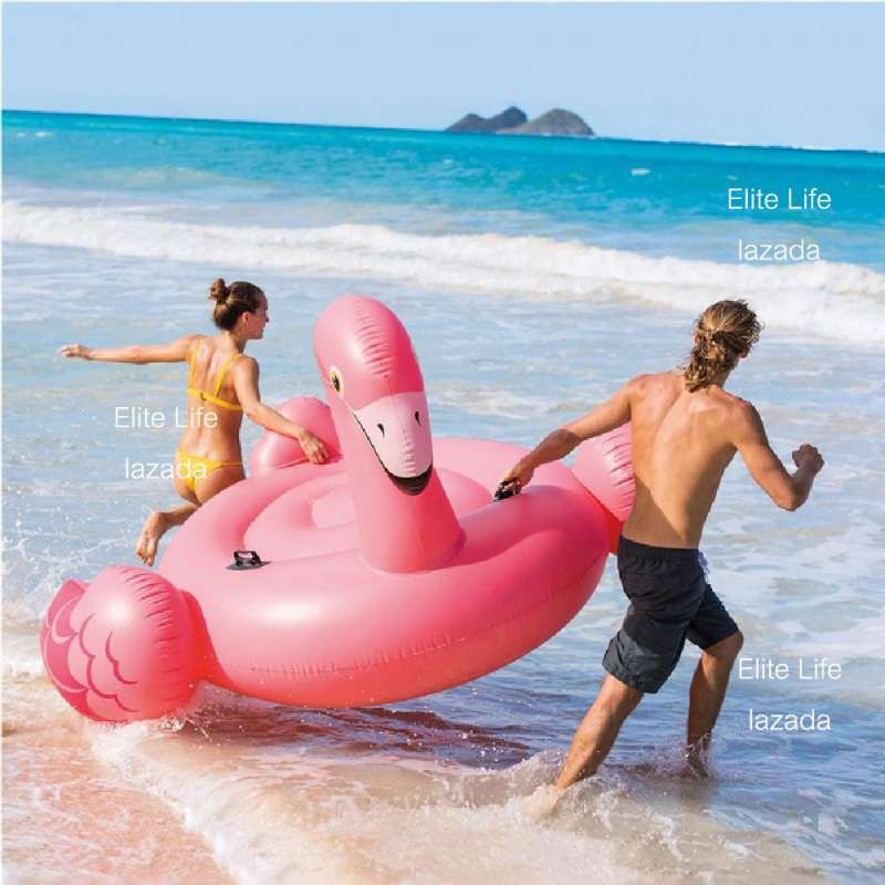 แพยางฟลามิงโก้-แพยางเป่าลมintex-ห่วงยางแฟนซี-super-giant-flamingo-inflatable-pool-float