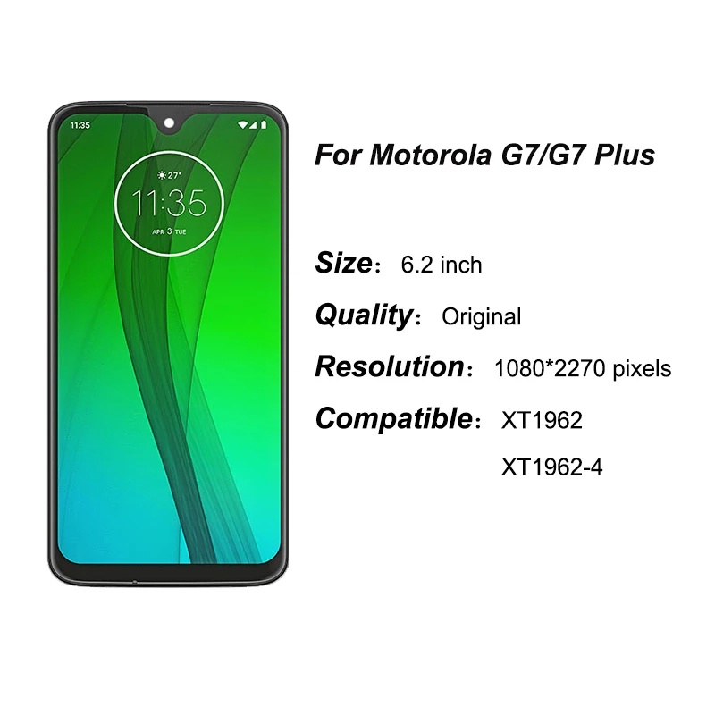 อะไหล่หน้าจอสัมผัส-lcd-แบบเปลี่ยน-สําหรับ-motorola-moto-g7-g7-plus-xt1962-xt1965