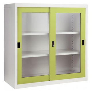 File cabinet CABINET STEEL KIOSK SGD-3 DG/GR GREEN Office furniture Home & Furniture ตู้เอกสาร ตู้เหล็ก KIOSK SGD-3 DG/G