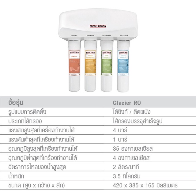 stiebel-eltron-เครื่องกรองน้ำสตีเบลระบบ-ro-รุ่น-glacier