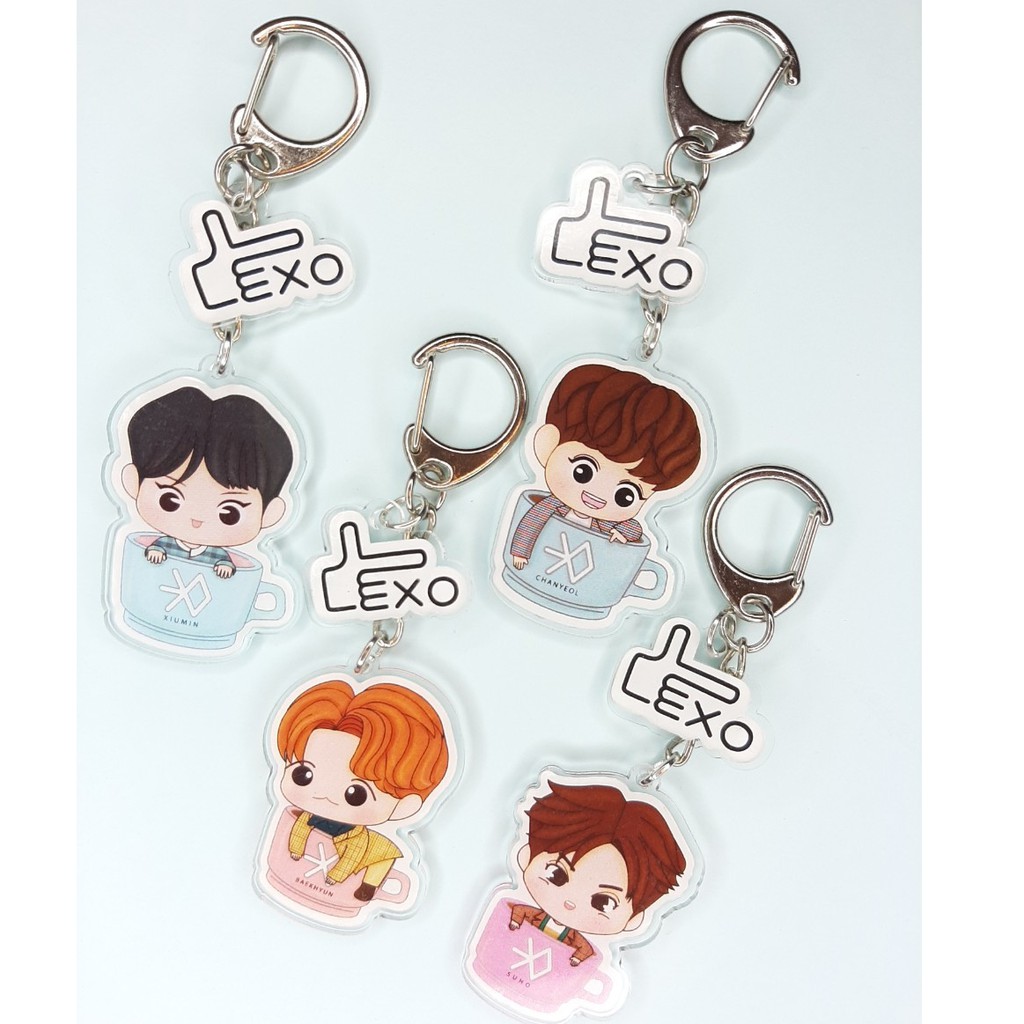 EXO : Keychain & PIN Fanart | Shopee Thailand