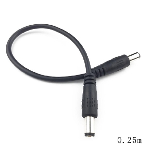 ภาพหน้าปกสินค้าสายไฟ DC แจ็คตัวผู้ เป็น DC แจ็ค ตัวผู้ / DC adapter cable / DC Power cable / DC Plug 5.5x2.1 mm. สายยาว 25 cm ที่เกี่ยวข้อง