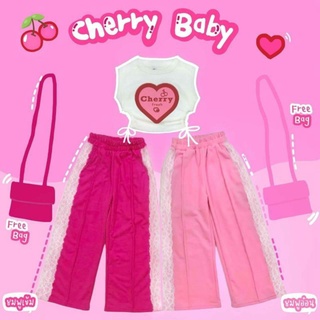 (FAI) 🍒☁️🧸 Set Cherry Baby 🧸☁️🍒