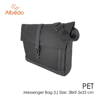 [Albedo] PET MESSENGER BAG (L) กระเป๋าเอกสาร/กระเป๋าสะพายข้าง/กระเป๋าคอมพิวเตอร์/กระเป๋าโน๊ตบุ๊ค - PE00599