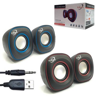 สินค้า ลำโพง USB ลำโพงต่อคอม ลำโพงเล็ก PRIMAXX รุ่น WS-SP-2010B