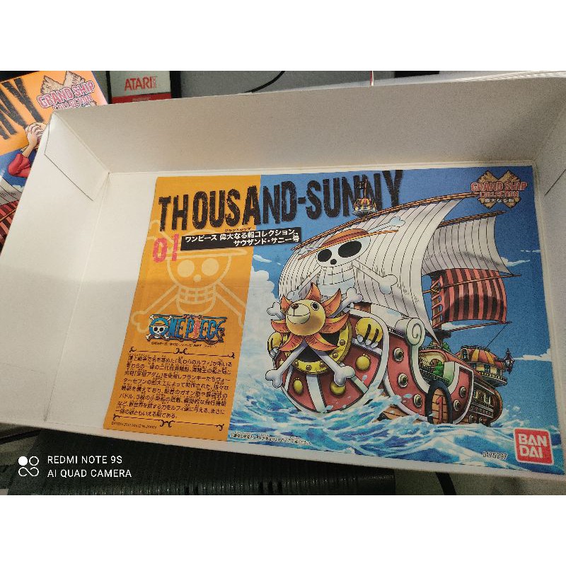 โมเดล-เรือ-thousand-sunny-one-piece-ของใหม่-ยังได้แกะประกอบ-ดูรายละเอียดจากรูป-สินค้าดีไม่มีย้อมแมว