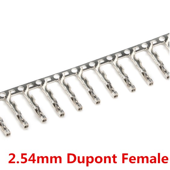 ภาพหน้าปกสินค้า100 ชิ้น 2 . 54 มม. Dupont Pin อุปกรณ์ขั้วต่อสายเคเบิ้ลเชื่อมต่อ Female Pin Terminal Kit จากร้าน boputh.th บน Shopee