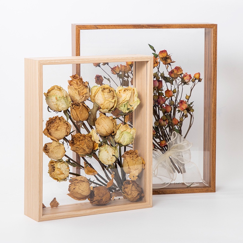สินค้าพร้อมส่ง-กรอบรูปดอกไม้แห้ง-diy-กลวง-สามมิติติดผนัง-กรอบรูป-โต๊ะกรอบรูปดอกไม้สำหรับเก็บดอกไม้-กรอบตัวอย่าง-sj1383