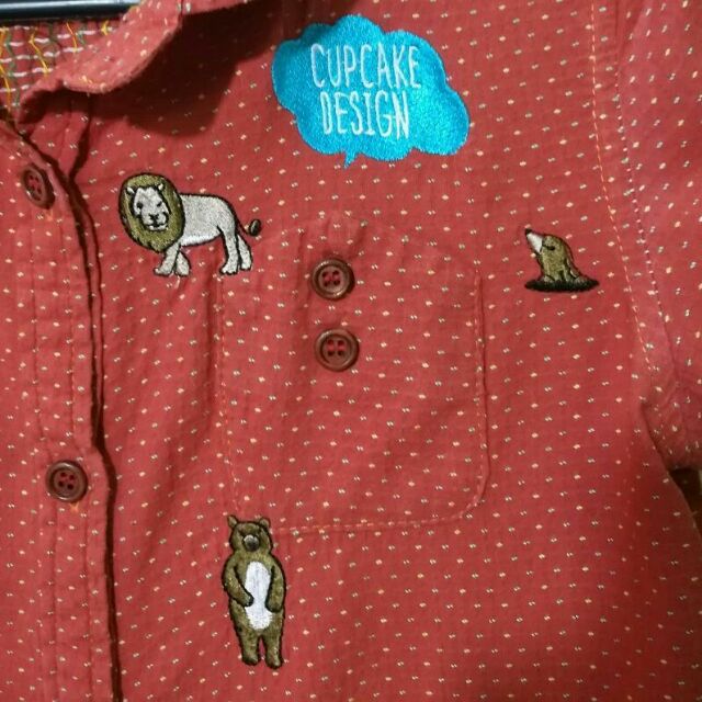 เสื้อเชิ๊ตแขนสั้น-cupcake-desing