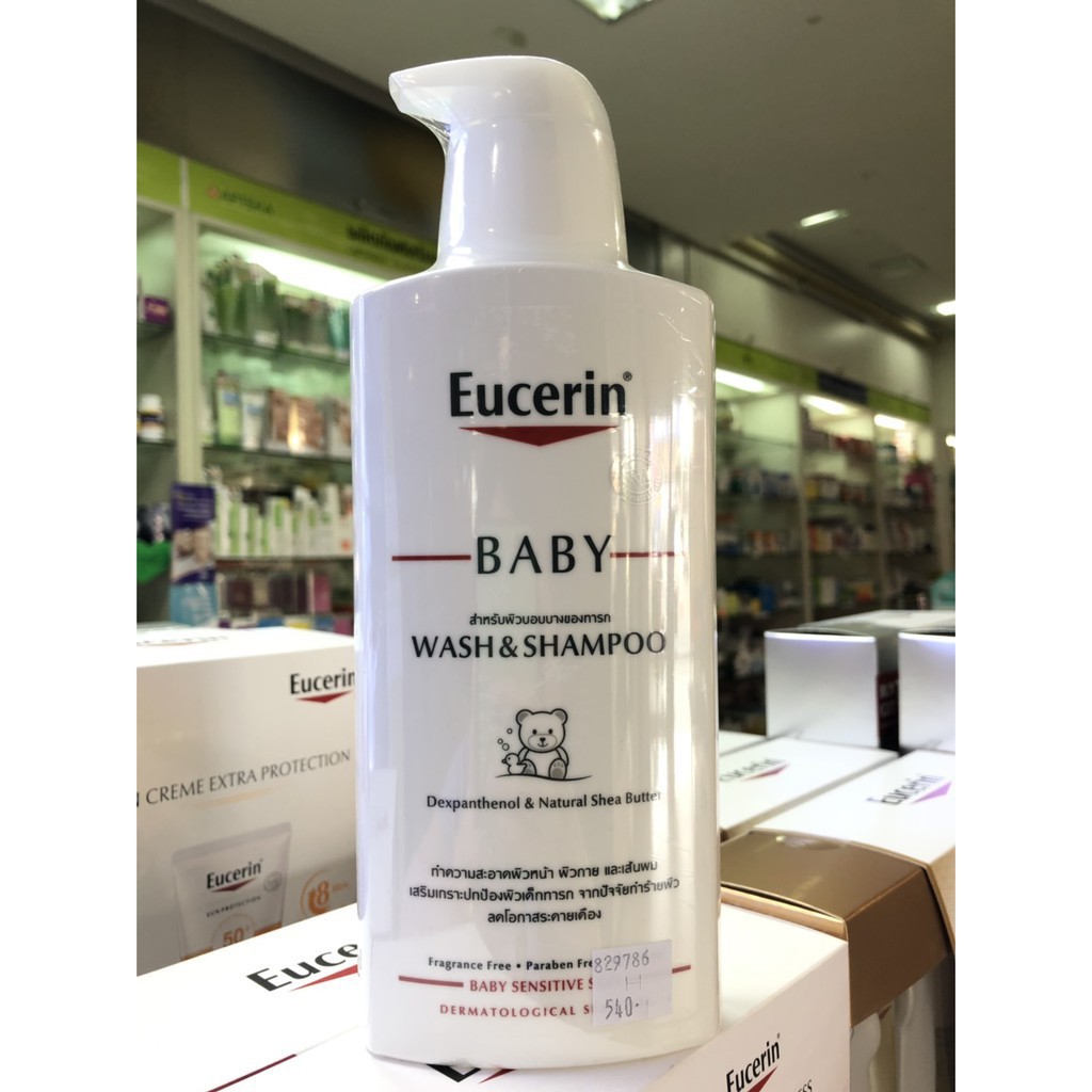 eucerin-ph5-baby-bath-amp-shampoo-400ml-ยูเซอรินทำความสะอาดผิวบอบบางของเด็กทารก-ตั้งแต่ศีรษะจรดปลายเท้า