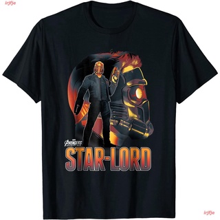 2022 Marvel Infinity War Star-Lord Head Profile Graphic T-Shirt เสื้อยืด ดพิมพ์ลาย เสื้อยืดผ้าฝ้าย คอกลม cotton แฟชั่น s