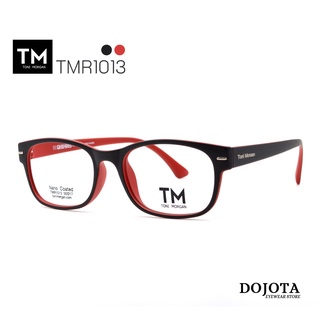 กรอบแว่นตา น้ำหนักเบา Toni Morgan รุ่น TMR1013 สีดำ / แดง คุณภาพดี บิดงอได้ ใส่สบาย