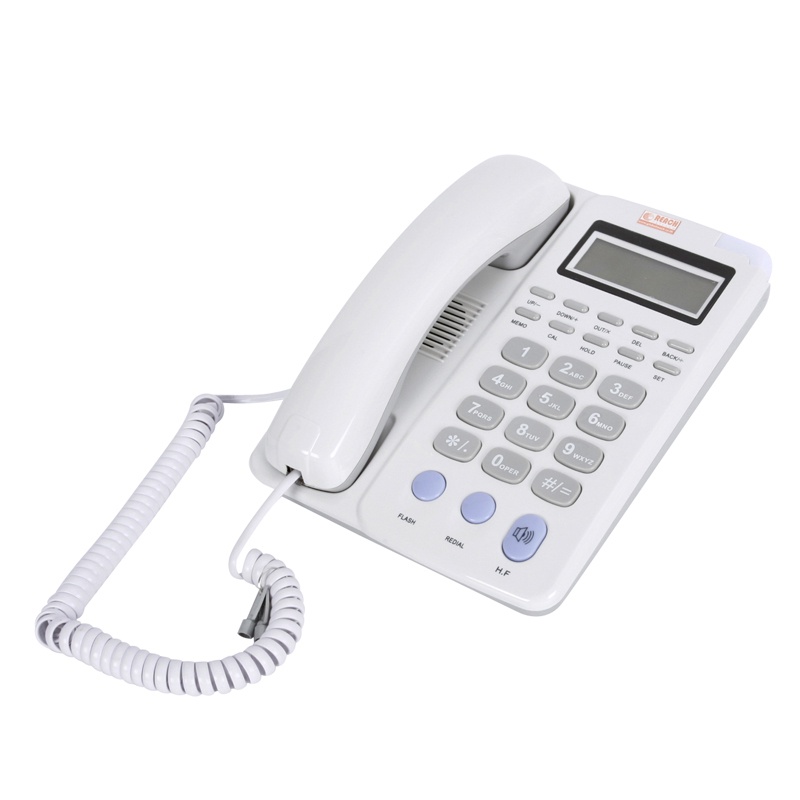 ภาพหน้าปกสินค้าโทรศัพท์ สีเทา-ขาว V.2 รีช CID 626 จากร้าน officemate บน Shopee