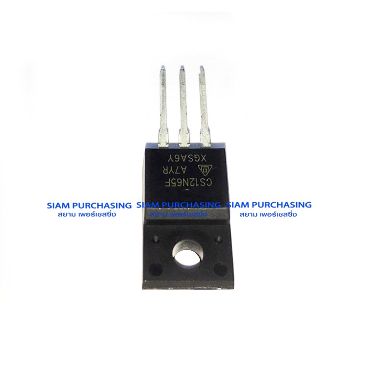 mosfet-มอสเฟต-cs12n65f-สินค้าพร้อมส่ง-สต๊อกสยาม-เพอร์เชสซิ่ง