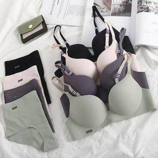 ภาพขนาดย่อของภาพหน้าปกสินค้าพร้อมส่ง   ชุดชั้นใน Soft Bra เวอร์ชั่นเกาหลีใหม่ของชุดชั้นในไร้รอยต่อ NY02 จากร้าน fittiger บน Shopee