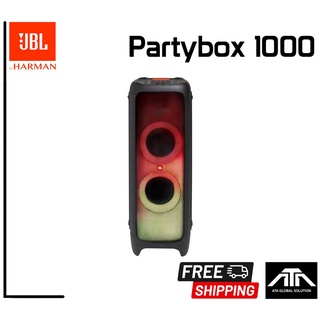 J-B-L PartyBox 1000 ลำโพงบลูทูธไร้สาย 2×7นิ้ว 1,100 วัตต์ ซับวูฟเฟอร์ 12 นิ้ว สำหรับปาร์ตี้ ด้วย Full Panel Light Effect