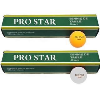 ภาพหน้าปกสินค้าลูกปิงปอง PRO STAR รุ่น 40 มิล ที่เกี่ยวข้อง