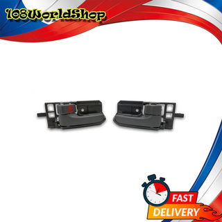 ชุด 2Dr มือเปิดในประตู ซ้าย+ขวา สีเทา Lh+Rh 2ชิ้น Toyota  Hilux Vigo,KDH,Vios ปี2005 - 2014