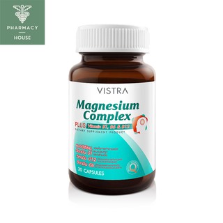 ภาพหน้าปกสินค้าVistra Magnesium complex 30 capsules ที่เกี่ยวข้อง