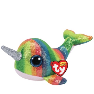 TY Beanie Boos NORI - NARWHAL size medium