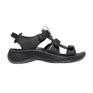 Keen รองเท้าผู้หญิง รุ่น Womens ASTORIA WEST OPEN TOE (BLACK/BLACK)