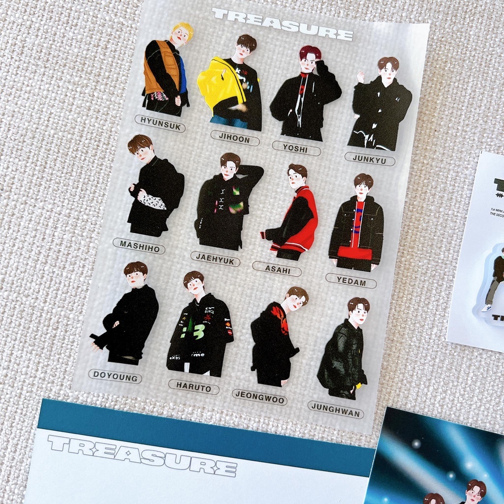 Sticker เทรเชอร์ JIK JIN by mommyjiminn | Shopee Thailand