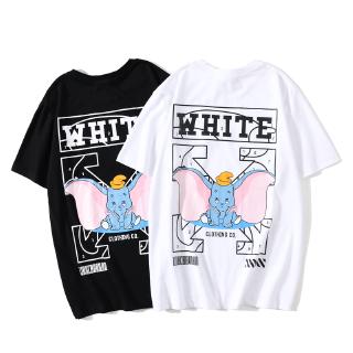 【🔥🔥】ราคาต่ำสุด!!OFF WHITE ผู้ชายและผู้หญิงแฟชั่นลำลองเสื้อยืดแขนสั้นS-3XL