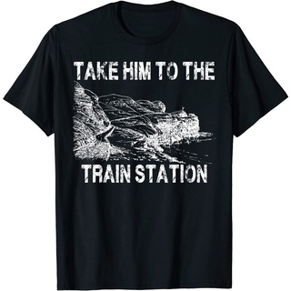เสื้อครอปสายฝอ - ใหม่ 2022 เสื้อยืด fahsion บุรุษพาเขาไปที่เสื้อยืดสถานีรถไฟ