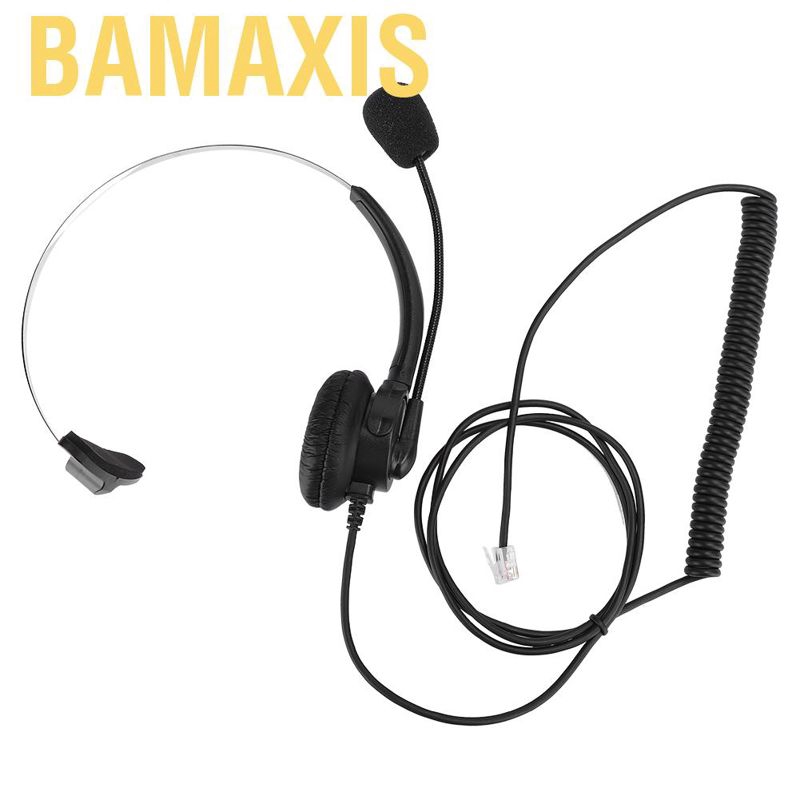 bamaxis-ชุดหูฟังโทรศัพท์มีสาย