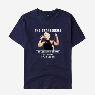 Alimoo เสื้อยืดผ้าฝ้ายพิมพ์ลาย The cranberries สำหรับผู้ชาย