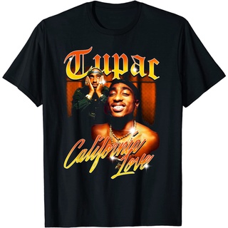 เสื้อยืดโอเวอร์ไซส์เสื้อยืด พิมพ์ลาย Tupac Love California สไตล์วินเทจS-3XL